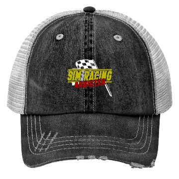 Discover Sim Racing Addicted - Esports Racer Experience Trucker Hats