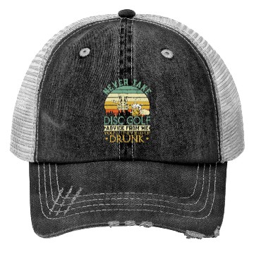 Discover Disc Golf Advice Beer Disc Golfing Trucker Hats