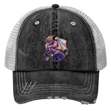 Discover The Jeweled Dragon Trucker Hats