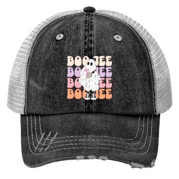 Discover Boojee Halloween Ghost Trucker Hats