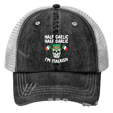Discover Irish Italian St. Patrick's Day Trucker Hats