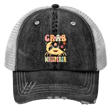 Discover Groovy Crab Lover Seafood Lover Trucker Hats