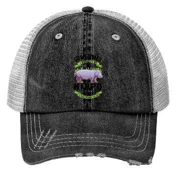 Discover Hippo Gift Trucker Hats