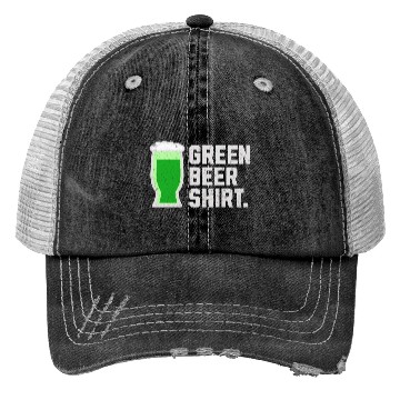 Discover Green Beer Trucker Hats for St. Patrick's Day