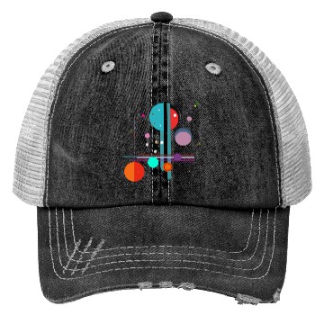 Discover Geometric art Trucker Hats