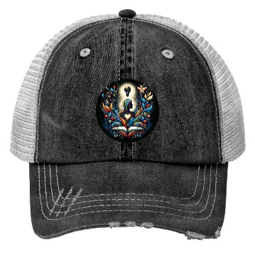 Discover Teacher Power Knowledge & Kindness Inspire Trucker Hats