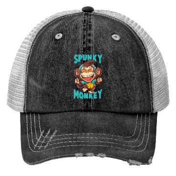 Discover Spunky Monkey Trucker Hats