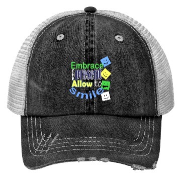 Discover Allow to Smile Trucker Hats