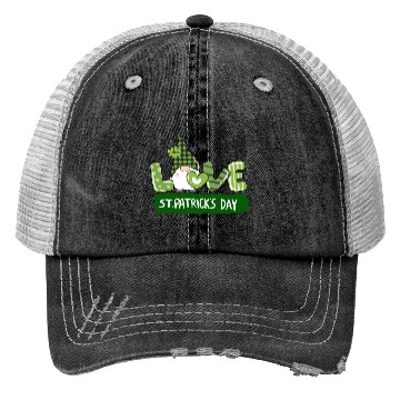 Discover St patrick day Trucker Hats