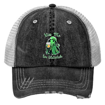 Discover Kiss Me I'm Eldritch - St. Paddy's Day Cthulhu Trucker Hats