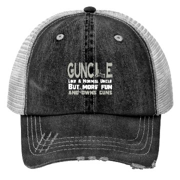 Discover Guncle funny gun lover saying Trucker Hats