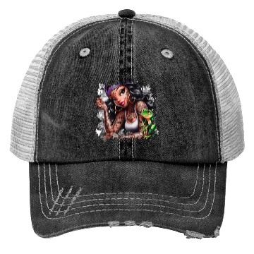 Discover Street Style Hip Hop Girl Rapper Trucker Hats