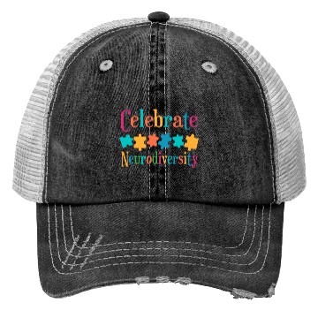Discover Celebrate Neurodiversity Trucker Hats