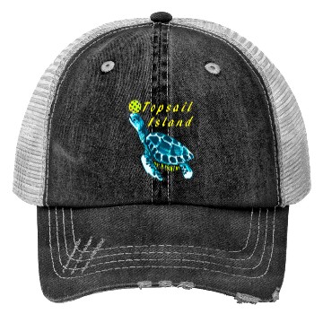 Discover Piclkeball Balancing Turtle Trucker Hats