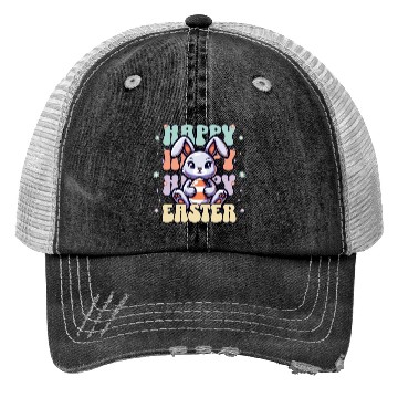 Discover [THAM store] - Happy Easter Trucker Hats