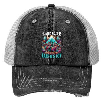 Discover Gospel Music Religious Bible Scripture Christian Trucker Hats