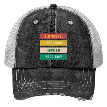 Discover Old school since 80s Trucker Hats