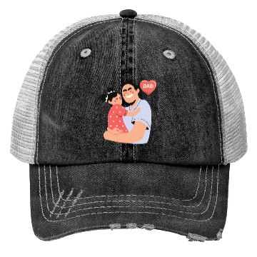 Discover A Father-Daughter Journey in Fashion" Trucker Hats