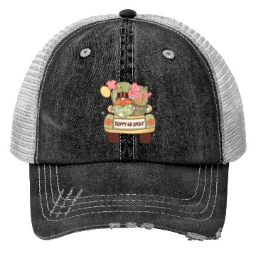 Discover Happy Go Lucky Trucker Hats
