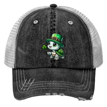 Discover St. Patrick's Turtle Celebration Trucker Hats