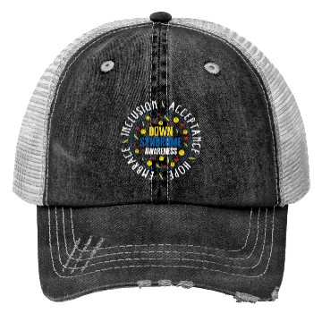 Discover Down Syndrome Awareness Trucker Hats, Embrace Inclusion