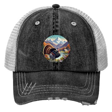 Discover TactiCraft turkey mountain gospel Trucker Hats