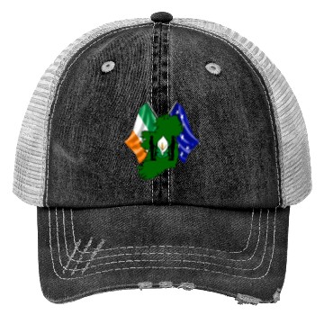 Discover Irish Easter Lily - Designed in Ireland Trucker Hats
