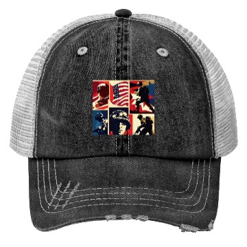 Discover Memorial Day 6 Trucker Hats