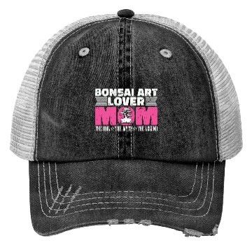Discover Bonsai Art Lover Mom The Idol The Bonsai Artist Trucker Hats