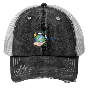 Discover Earth Day Trucker Hats