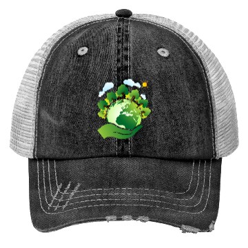 Discover Earth day Trucker Hats
