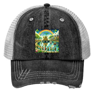 Discover St. Patrick's Reflections Luck of the Irish Trucker Hats