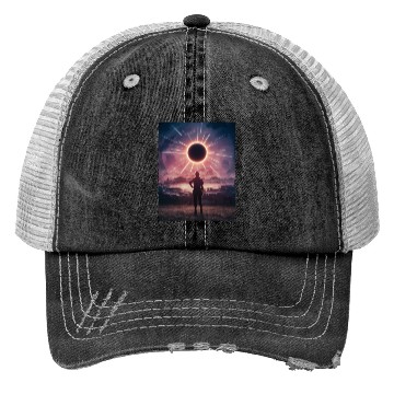 Discover Solar Eclipse 2024 Naturally Phenomenal Trucker Hats
