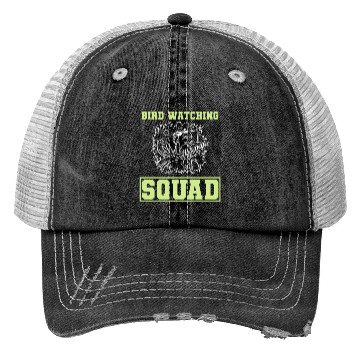 Discover Funny Bird Watcher Ornithologist Trucker Hats