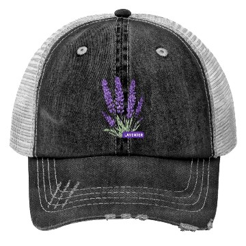 Discover Lavender - Pot Label Trucker Hats