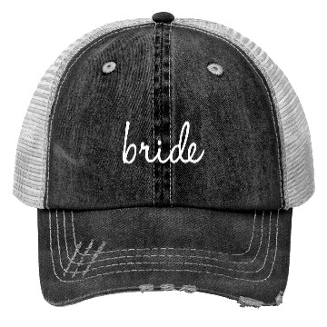 Discover Bride's Blossom Trucker Hats