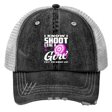Discover Women Archer Archery Trucker Hats
