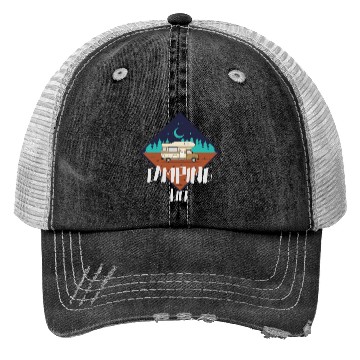 Discover CAMPING LIFE (pd119) Trucker Hats