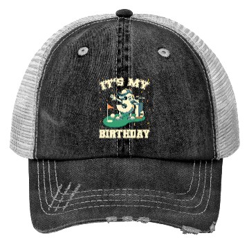 Discover It's My Birthday Boy 3rd Golf B-day Golfing Trucker Hats