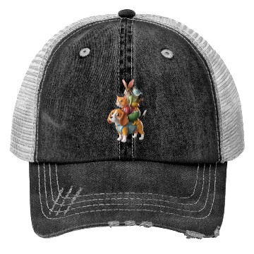 Discover "Pawsitively Adored: Embracing Love for All Pets" Trucker Hats