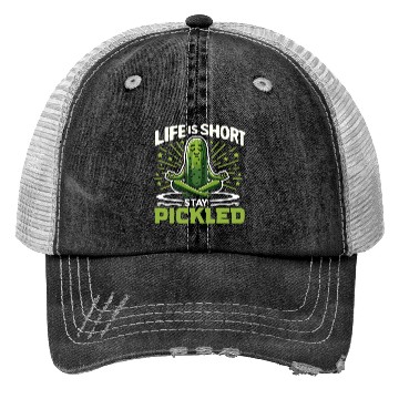 Discover Pickle Lover Funny Pickle Dill pickle Pickled Trucker Hats