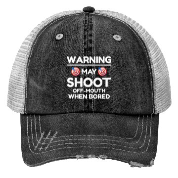 Discover Archery Targets Archer Bullseye Shooting Sport Trucker Hats