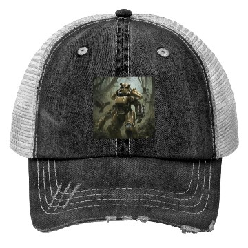 Discover The Robot No.2 Trucker Hats