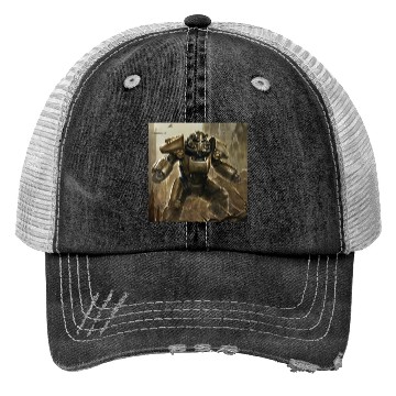 Discover The Robot No.3 Trucker Hats