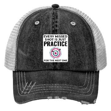 Discover Archery Targets Archer Bullseye Shooting Sport Trucker Hats