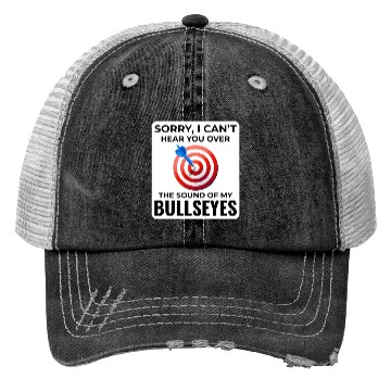 Discover Archery Targets Archer Bullseye Shooting Sport Trucker Hats