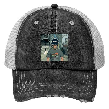 Discover Gangsta Gorilla-Silverback Swanson Gorilla Wear Trucker Hats