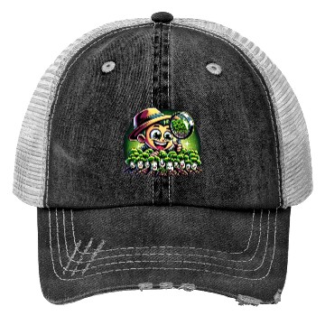 Discover Vegan Agriculture Growing Sprouts Vegetables Trucker Hats