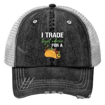 Discover Tacolover law student lawyer Trucker Hats