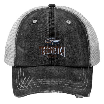 Discover retro car with teesketch logo | old school Trucker Hats